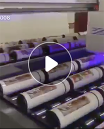 三排六工位3D彩雕保温杯圆柱体打印机操作视频