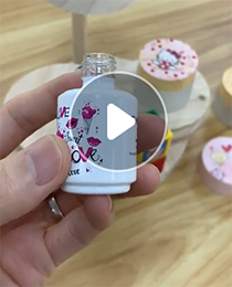 化妆品打印机指甲油打印机彩印视频