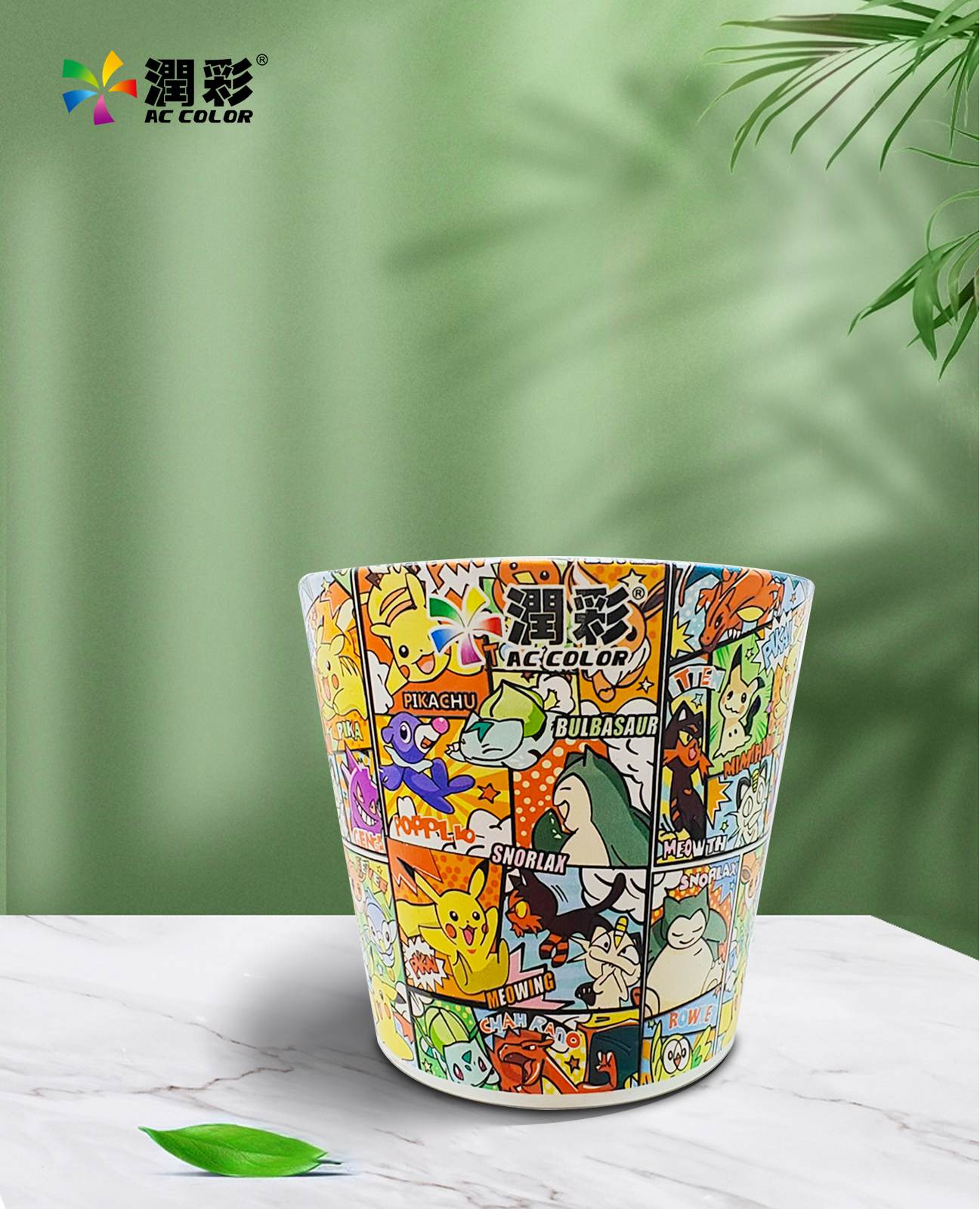 高落差圆柱体打印机效果